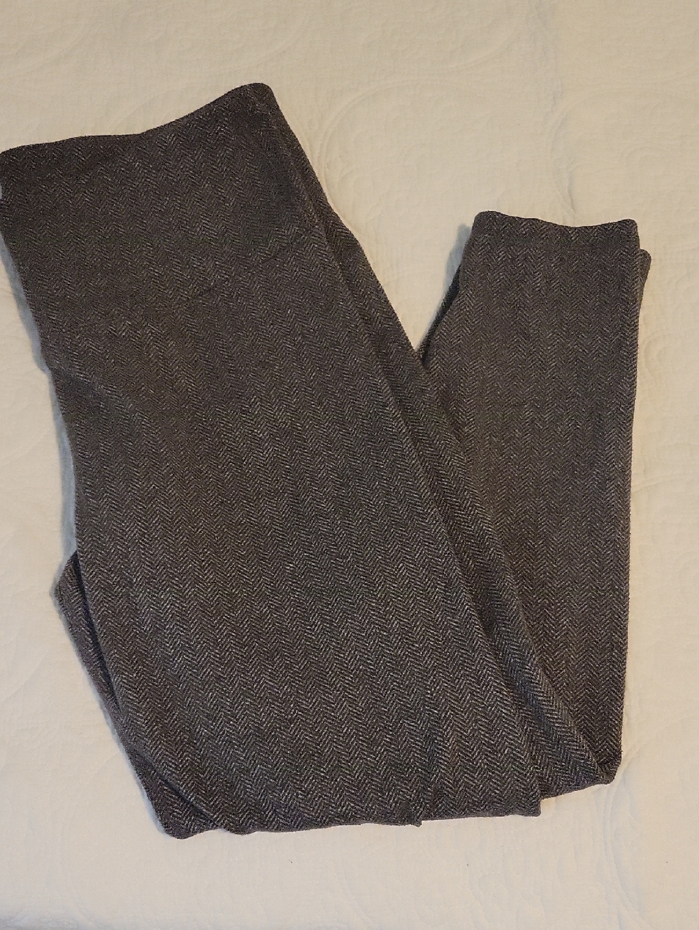 Old Navy Active Herringbone Leggings in Charcoal Gray